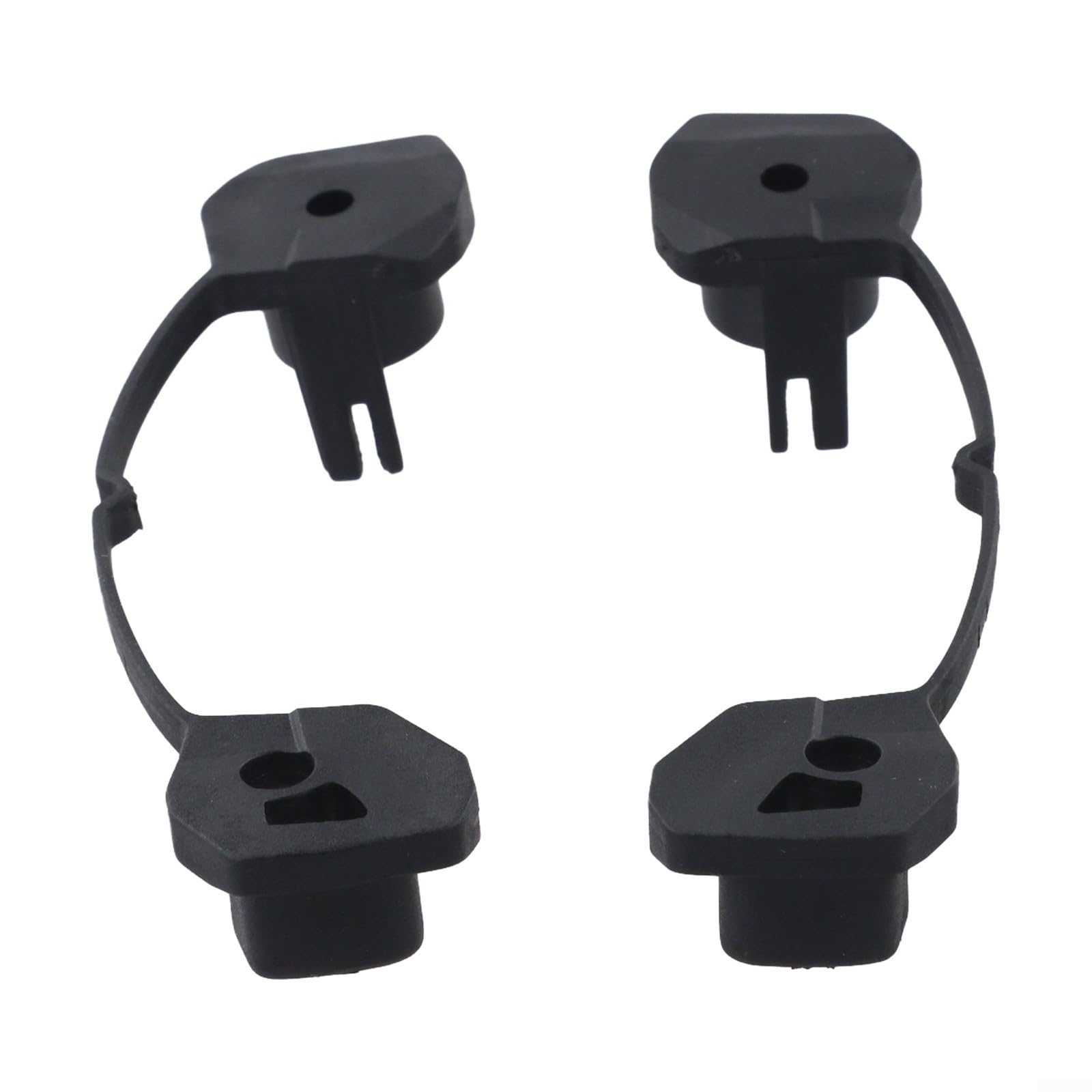 Schiebedach Schieberführung für CABRIO Verriegelungshaken Reparaturset kompatibel mit für SMART W451 2007-2014, Kunststoff, Schwarz, 1 Paar, OEM A4517760016
