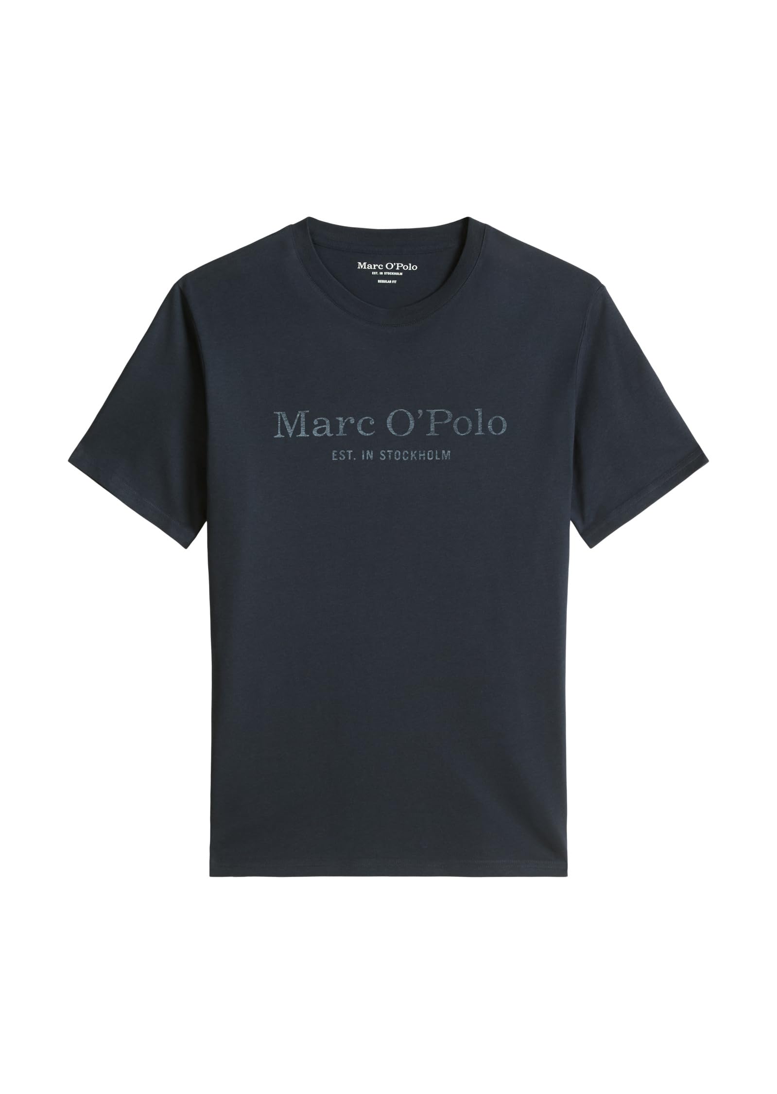 Marc O'Polo T-Shirt Logo Dark Blue Dark Blue size M