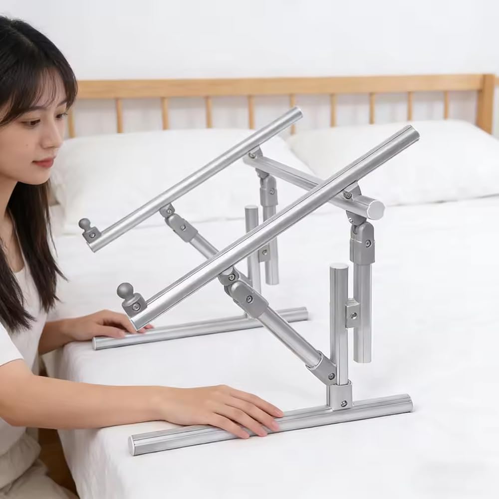 Soporte para punto de cruz, soporte ajustable de aleación de aluminio para punto de cruz y bordado con tensión de trinquete, soporte para bastidor de bordado artístico (70 cm)