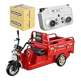 Design accrocheur : la voiture RC comprend une boîte de chargement à levage électrique ainsi que des sons de moteur réalistes, créant des opportunités de simulation de livraison attrayantes qui inspirent la créativité et le jeu dynamique dans divers environnements