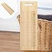Cabilock 1pc Wood Washboard Portable Household Laundry Tool with Non-skid Design for Cleaning of Clothes Socks Items Towels