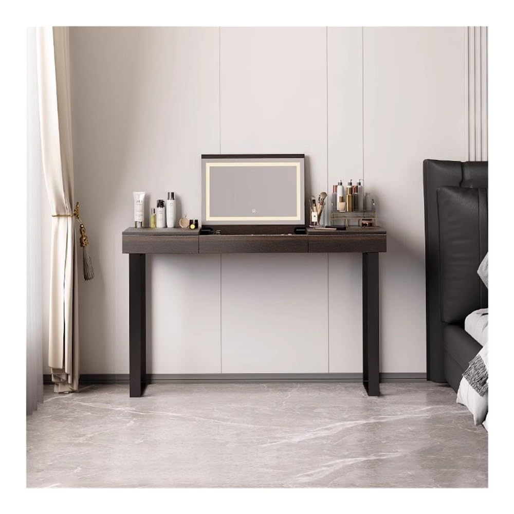 CGCSYZ Vanity Desk Makeup Desk Organizer Vanity Table With Flip Top Mirror Makeup Dressing Makeup Table Wood Bedroom Furniture Dresser Makeup Dressing Table