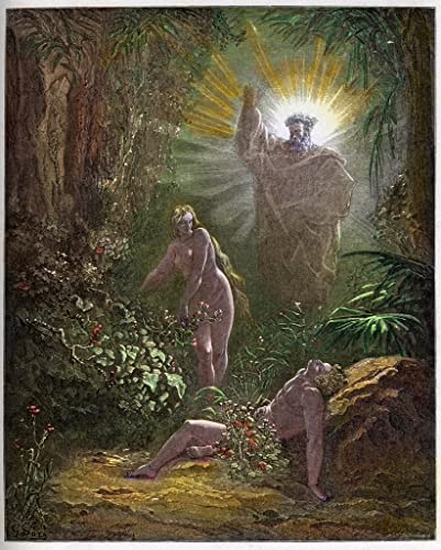 Tableau la création d'Eve Gustave Doré pour créer une ambiance galerie d'art dans votre chambre