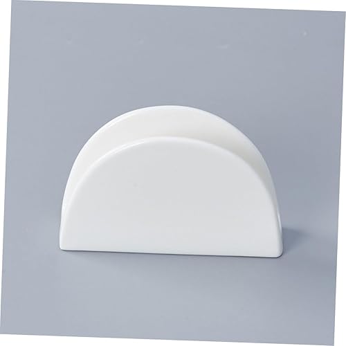 Miniatura 6 de 2 unids Cerámica Servilletero Porcelana Esponja Soporte de Almacenamiento de Servilletas Soporte Decorativo para Tejidos Servilletas Soporte de