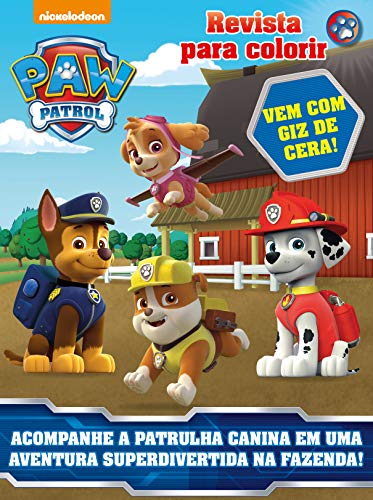 Patrulha canina – Revista para colorir