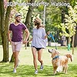 3D Pedometer with Carabiner, Accurate Step Tracker, Step Counter, Distance Tracker, 7 Days Memory, Calorie Counter for Men Women Kids Seniors - Image 3