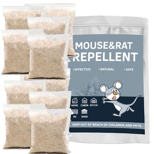 Squirrel Repellent Pounds 10 Pieces, Keep Rodents Out of Cars Engines - Mice Repellent Indoor and