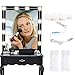Produktbild Vanity Mirror Lights Kit, LED-Make-up-Licht im Hollywood-Stil mit 10 dimmbaren Glühbirnen und 5 Farbmodi für die Spiegelbeleuchtung von Badezimmertischen, USB-Stromversorgung