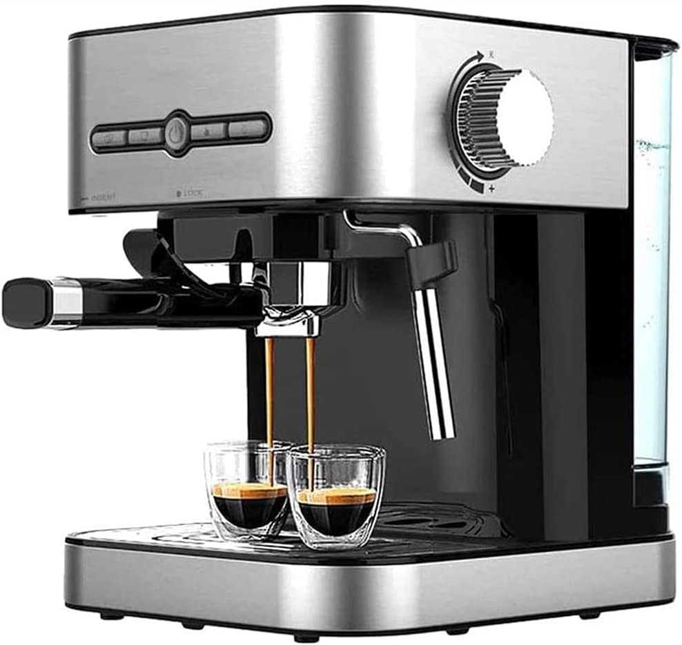 Cafetera automática de espresso con vaporizador 1.5 L
