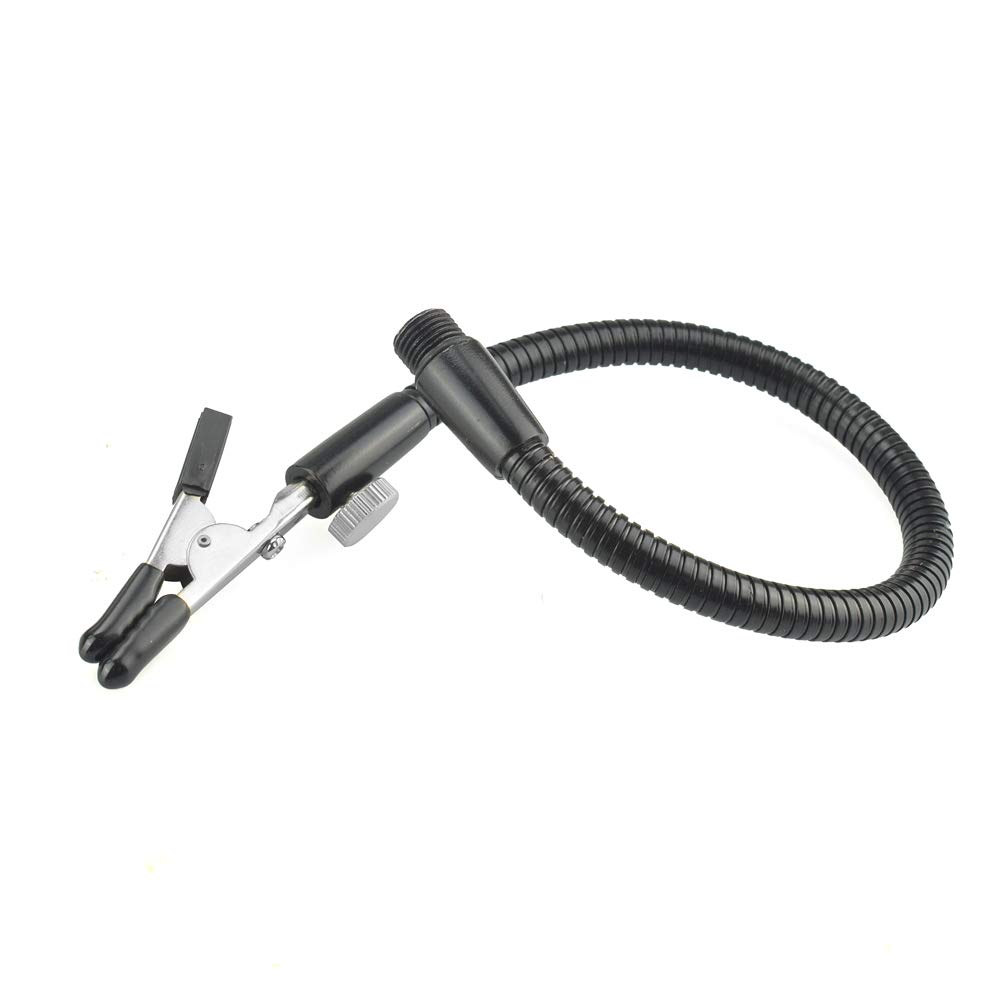 Usb 3X lente d'ingrandimento per saldatura lente d'ingrandimento luce di lavoro supporto per saldatore banco panca morsetto da tavolo con bracci flessibili 2 pezzi