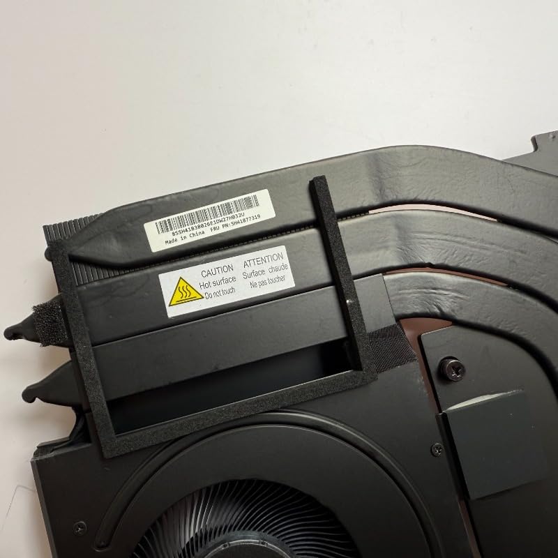New for Thinkpad P16 Gen1 (Type 21D6, 21D7) Laptop Thermal Module CPU GPU Cooling Heatsink with Fan N20E 5H41B77319 5H41B77315 5H41B77333