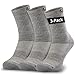 AC Wand  günstig Kaufen-GIESSWEIN Merino Wandersocken Herren & Damen 35-46 [3er Pack] - Thermosocken Trekkingsocken - Anti-Blasen-Polsterung extra warm - Wintersocken Skisocken - Dicke Merino Socken Herren & Damen wandern