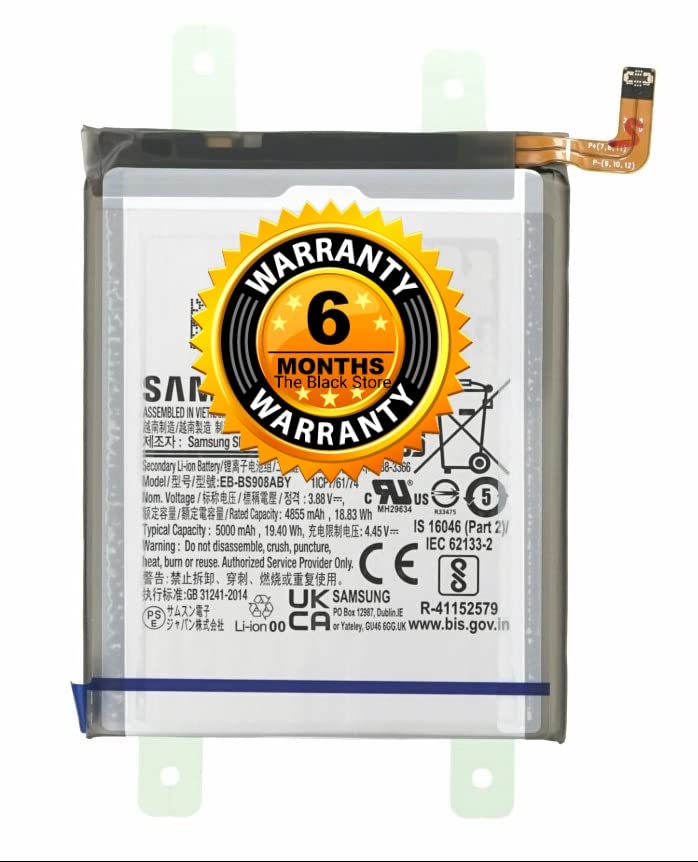 Image of Original EB-BS908ABY Battery Compatible with Samsung S22 Ultra 5G SM-S908B SM-S908B /DS [5000mAh]