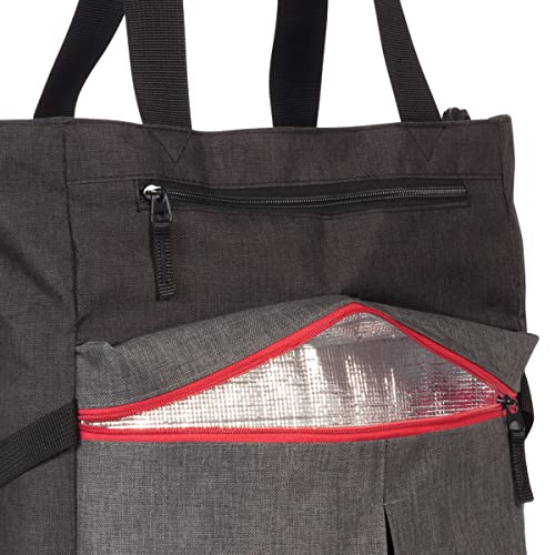 Punta Cool Wheel Shopping mit Kühlfach Einkaufstrolley Einkaufsroller 10411, Farbe:Dunkelgrau – Bild 4