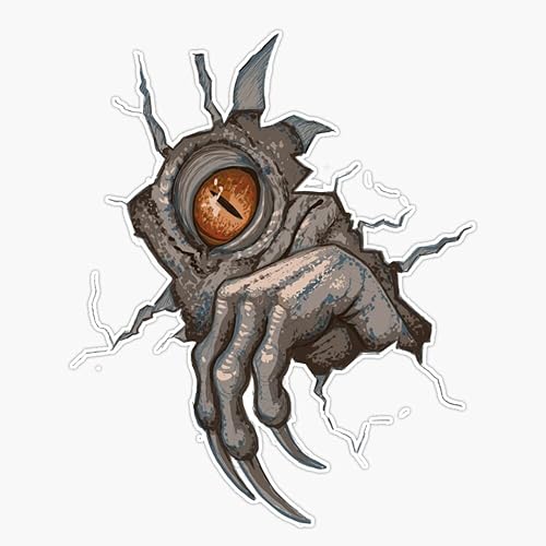 Calcomanía de dinosaurio para incubación de Indominus Rex, tamaño 5"