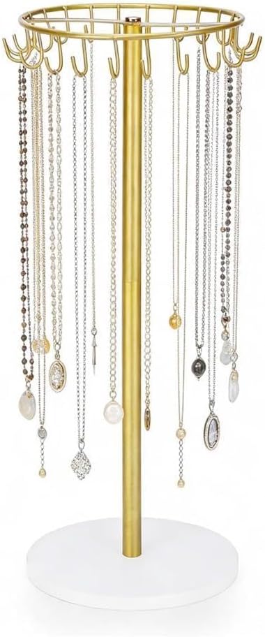 Palmhill Necklace Holder,Necklace Organizer Jewelry Stand Keychain Display