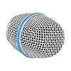 ComfyHarbor 4-Pack Steel Mesh Grille For Shure Beta 58A, Replacement Microphone Head With Foam Windscreen, 51Mm Height Silver Protective Cover(87A) #4