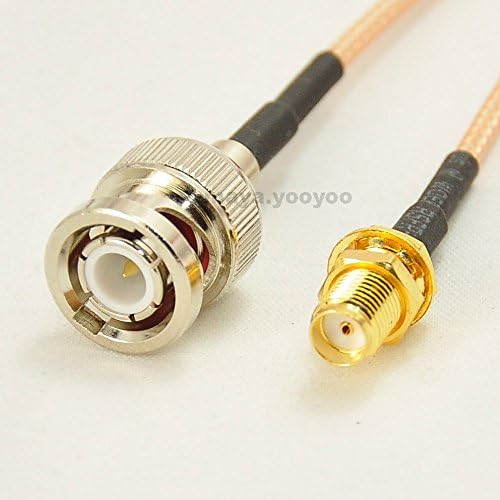 20in BNC male plug to SMA female jack Pigtail Jumper cable RG316 20'' Ships from USA
