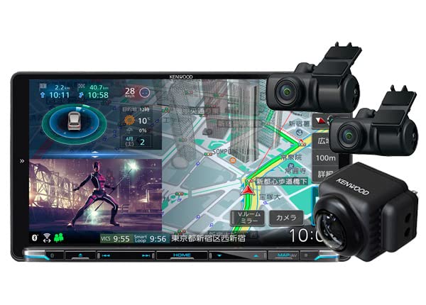 ケンウッド9インチナビ　バックカメラ　ドラレコ 楽天市場】【 バックカメラセット】MDV-S811HDL+N-BOX用取付
