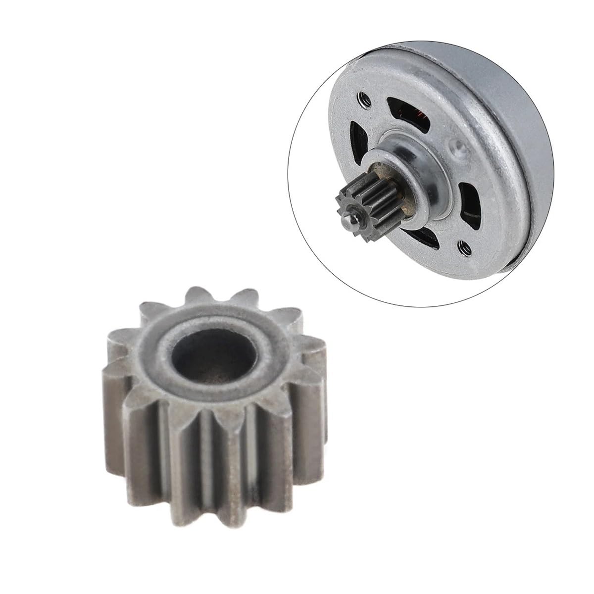 AIQFTGSNS 1 Mod 12 Teeth Replaceable Electronic Starter Gear for RS550 10.8V 12V 14.4V 16.8V 18V 21V DC Electronic Starter