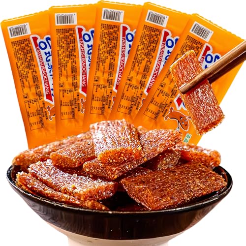 MKSDDF - Snacks latiao latioa tiras picantes chinas aperitivos asiáticos tiras picantes vegetarianas taiwanesas salchichas a la parrilla tiras picantes tiras picantes 15 g x 5 paquetes de fideos
