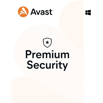 Avast Premium Security 2026 - Antivirus Protection for Windows For 1 PC 1 year