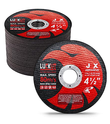 LUCKUT Cut-Off Wheels Cutting Wheel Disc 4-1/2"x3/64