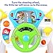 AMOSTING Pretend and Play Ride On Toys for Toddler Boys Girls Learning & Educational Baby Driver Toy Cars for Preschool Kids