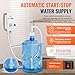 VEVOR Bottled Water Dispenser Pump System, 5 Gallon Dispensing System, Automatic Electric Water Dispenser, Single Inlet Water Jug Pump, Compatible Use with Coffee/Tea Machine, Refrigerator, Ice Maker