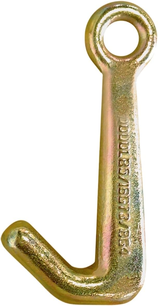 VULCAN Car Tie Down Strap Only - RTJ Hooks - 96 Inch - 4 Pack- PROSeries - 3,300 Pound Safe Working Load - Image 8