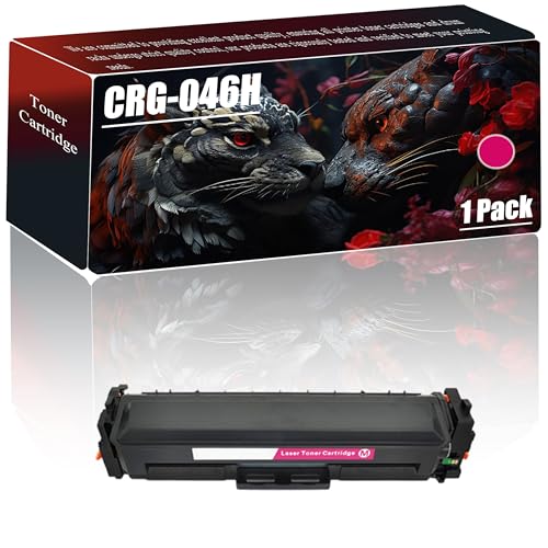 High Yield CRG-046H Toner Cartridge Compatible for Canon ImageCLASS MF733Cdw MF731Cdw MF735Cdw LBP654Cdw MF733 MF731 Printers, 6000 Pages with Chip (Magenta) -  KQIJH