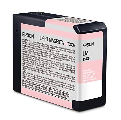 Epson T5806 magenta clair d'origine : la cartouche idéale pour réussir tous vos portraits