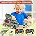 EKU EASYKU 11inches Large Take Apart Trucks Army Toys for Boys Girls Kids 3-10 Year Old Radar Trucks Toys with Electric Drill Assembly Toy