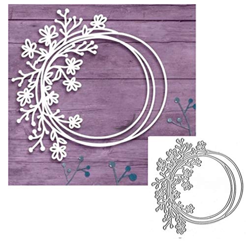 Circle Flowers Lace Metal Cutting Die Cuts