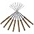 KEKU Marshmallow Roasting Sticks Set of 8 Telescoping Rotating Smores Skewers & Hot Dog Fork Kids Camping Campfire Fire Pit Accessories