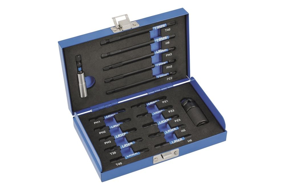 Laser Tools 7851 bit Torsion Set 17 szt