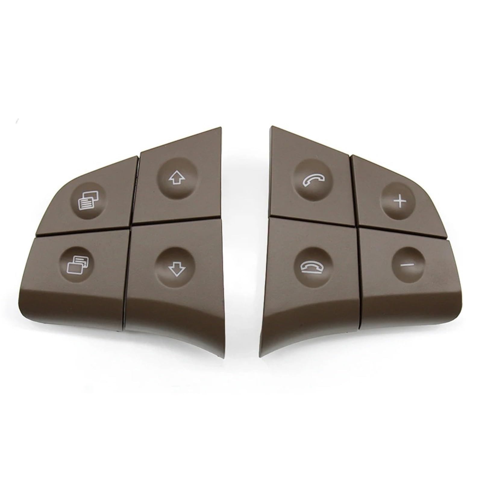 Boutons Commande Volant Mercedes W164 Touches Commutation Volant Multifonction Marron - 6