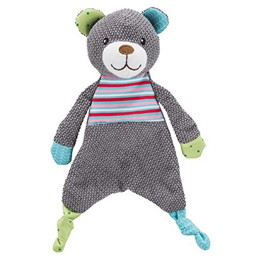 Trixie Junior Bär - weicher Teddybär aus Plüsch & Stoff - kuscheliges Hundespielzeug für unterwegs & Zuhause - Plüschbär in 28 cm Größe - Teddybär mit flauschigem Fell - 36176