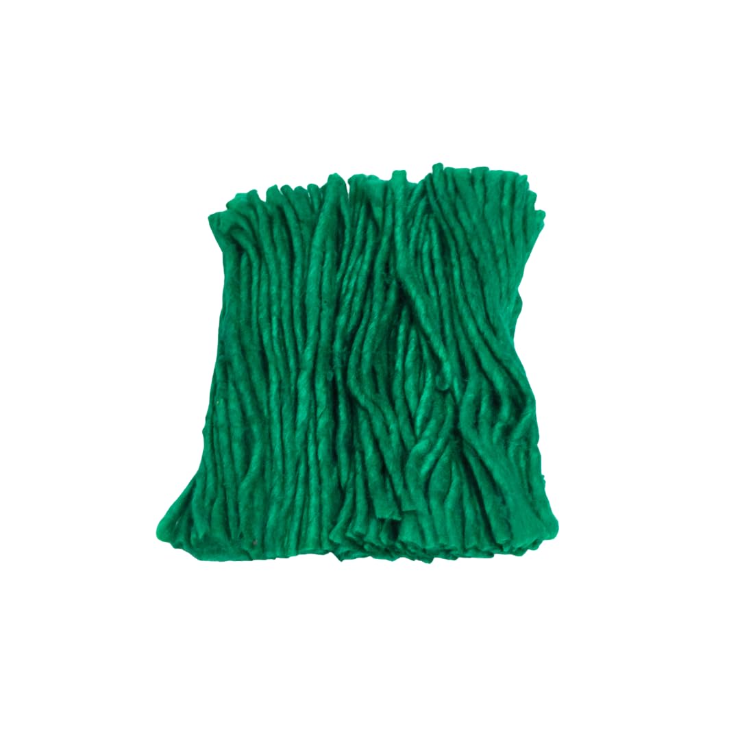 Green Cotton Wicks for Diya Lamp – 108 Pieces Kubera Thiri vattulu vathulu | Brings Prosperity and Abundance-picture-30