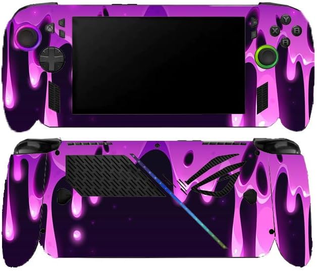 Full Set Protective Skin Decal for Rog X-Box Ally X Vinyl Wrap Stickers Cover (Green Triangle) image 2