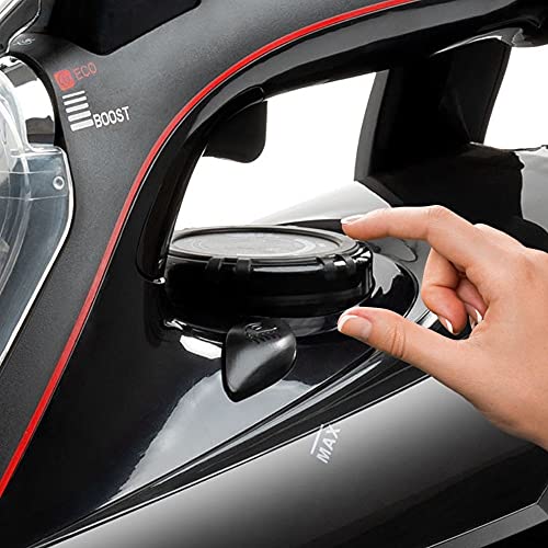 Mellerware-Plancha-de-Ropa-Steezy-3000W-180-gmin-Golpe-Vapor-Calentamiento-Rapido-Suela-Ceramica-Antiadherente-Sistema-Antical-y-Antigoteo-Funcion-Spray-Vapor-Vertical-360ml