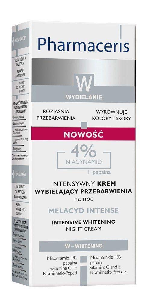 PharmacerisEris W - MELACYD INTENSE - Intense Whitening Night Cream, 30ml