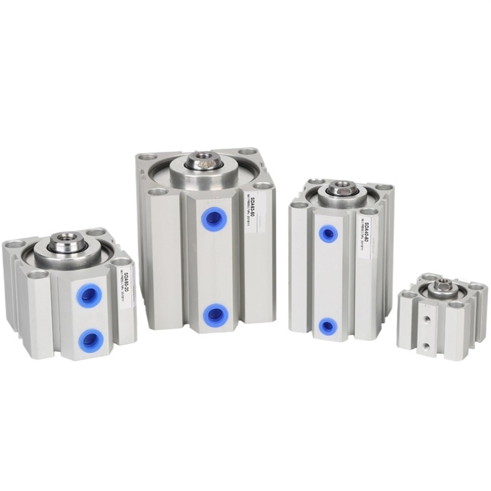 Standard Double Action Compact Pneumatic Air Cylinder 32/40-5/10/15/30/35/45/60/70/90/110/120mm 1Pcs(Stroke 30mm,SDA 40mm Bore)