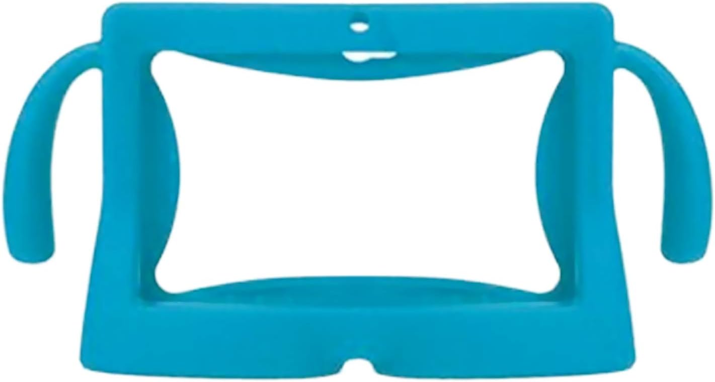 Vococal Universal 7 Inch Tablet Protective Case Soft Silicone Cover Skin Shell Protector with Carry Handles for Children Kids Q88 Y88 A13 Android Tablet Blue