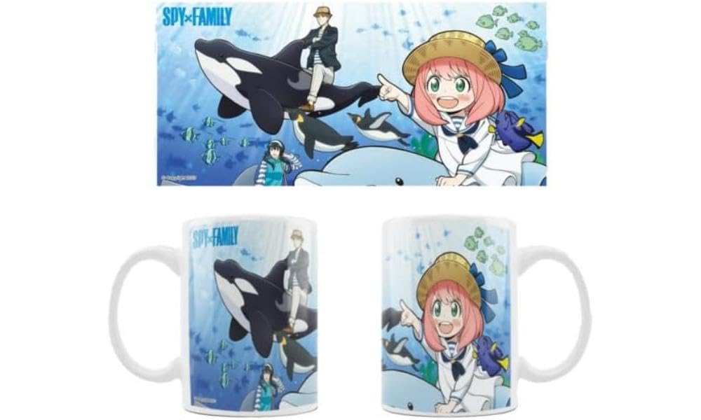 Crunchyroll - Spy x Family - Sea Animals - Mug 320 ml - Original & Licensed