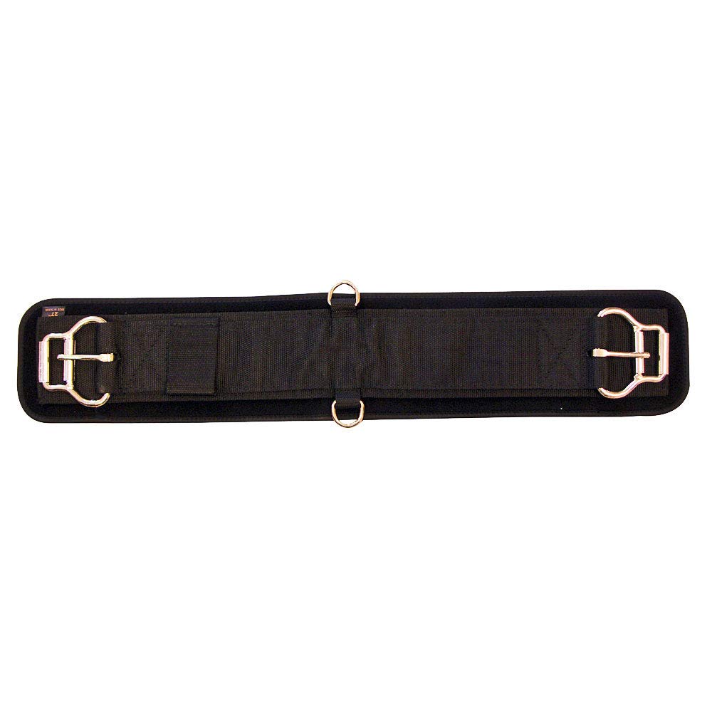 Intrepid International Western Neopren Sattelgurt schwarz