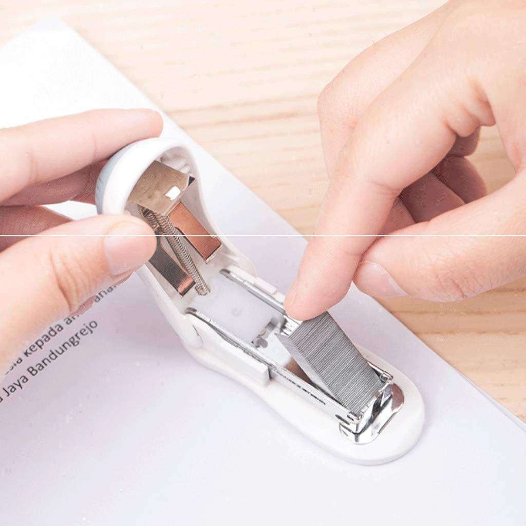 Graffette Per Impieghi Gravosi Cucitrice Pratica Cucitrice Manuale In Metallo Carina Cucitrice Per Carta Raccoglitore Per Rilegatura Cancelleria Senza Punti Forniture Per Ufficio Scolastico Graffett