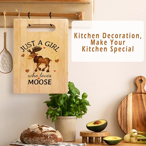 Tabla de cortar de bambú rectangular con mango miniatura 5