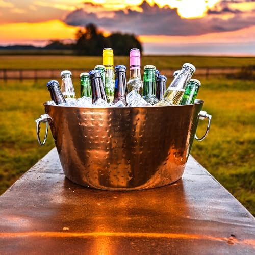 Brekx 17689X2X2 Insulated Rose Gold Double Walled Ice Bucket thumb #1