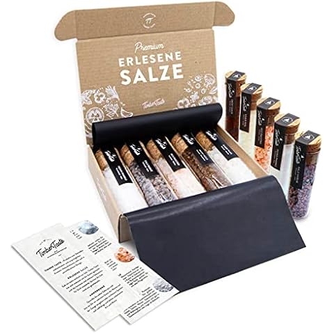 TIMBER TASTE® Gourmet Salz Gewürze Geschenkset Cover